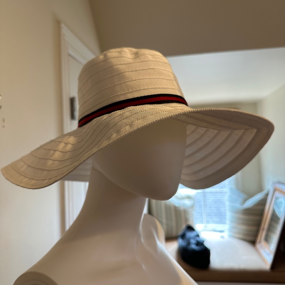 Gucci wide brim summer hat